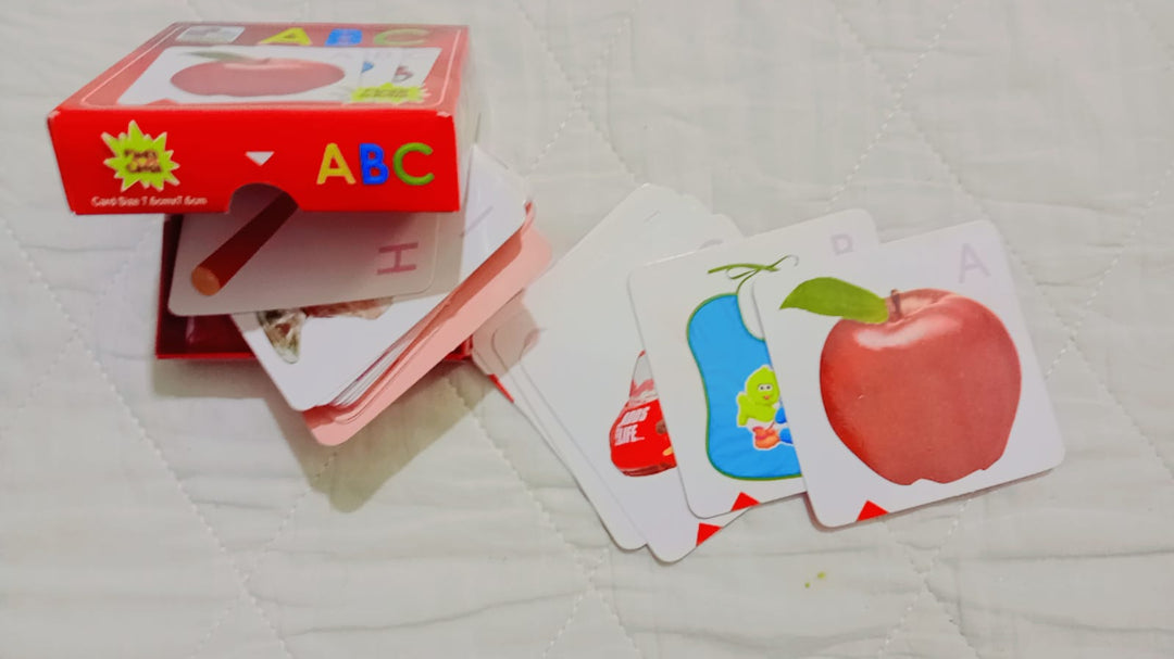 ABC Alphabet Flash Cards Learning Toy for Kids | Early Education Letter Recognition Cards