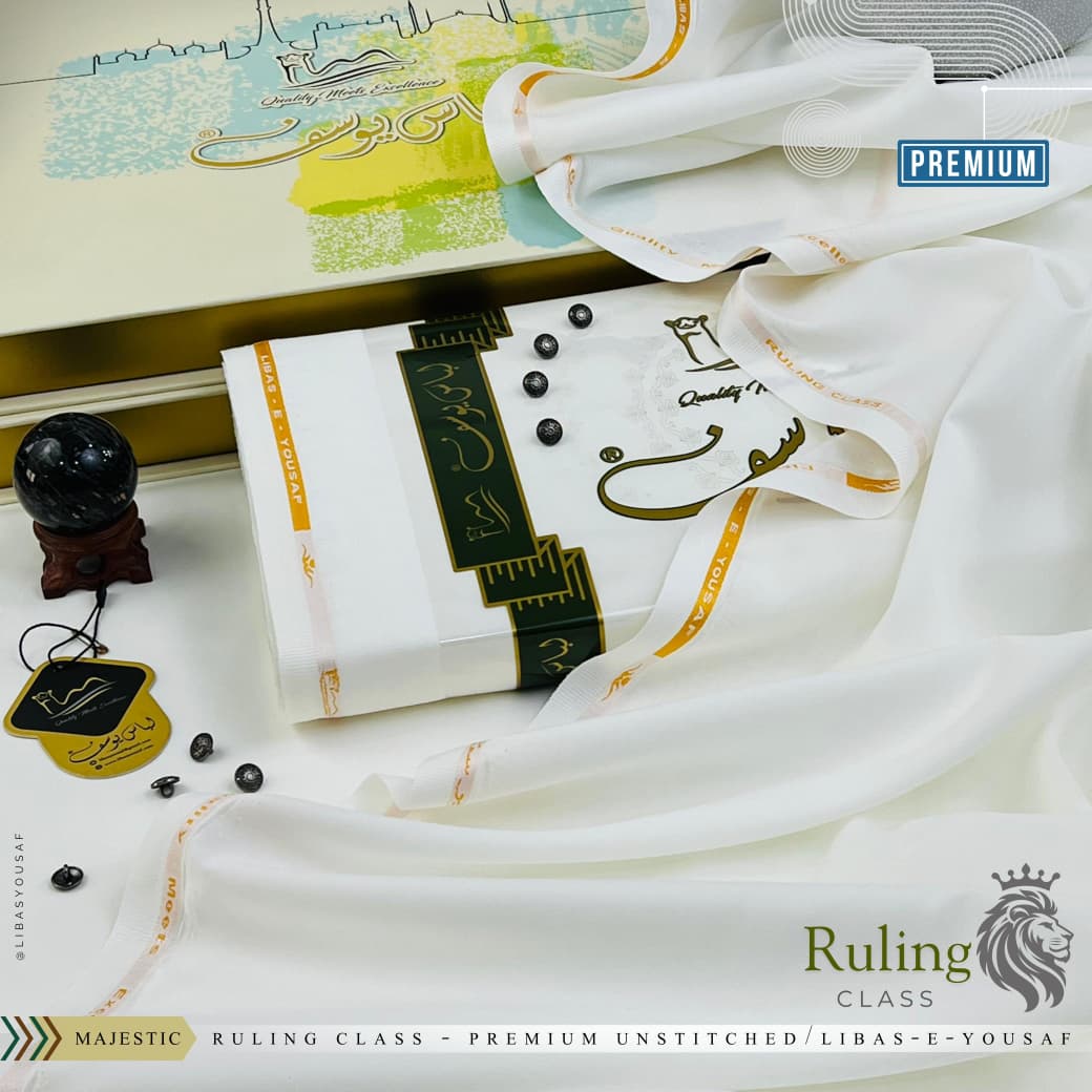 Libas-E-Yousaf | Luxury Men’s Wash & Wear Fabric ✨ | All Season Unstitched