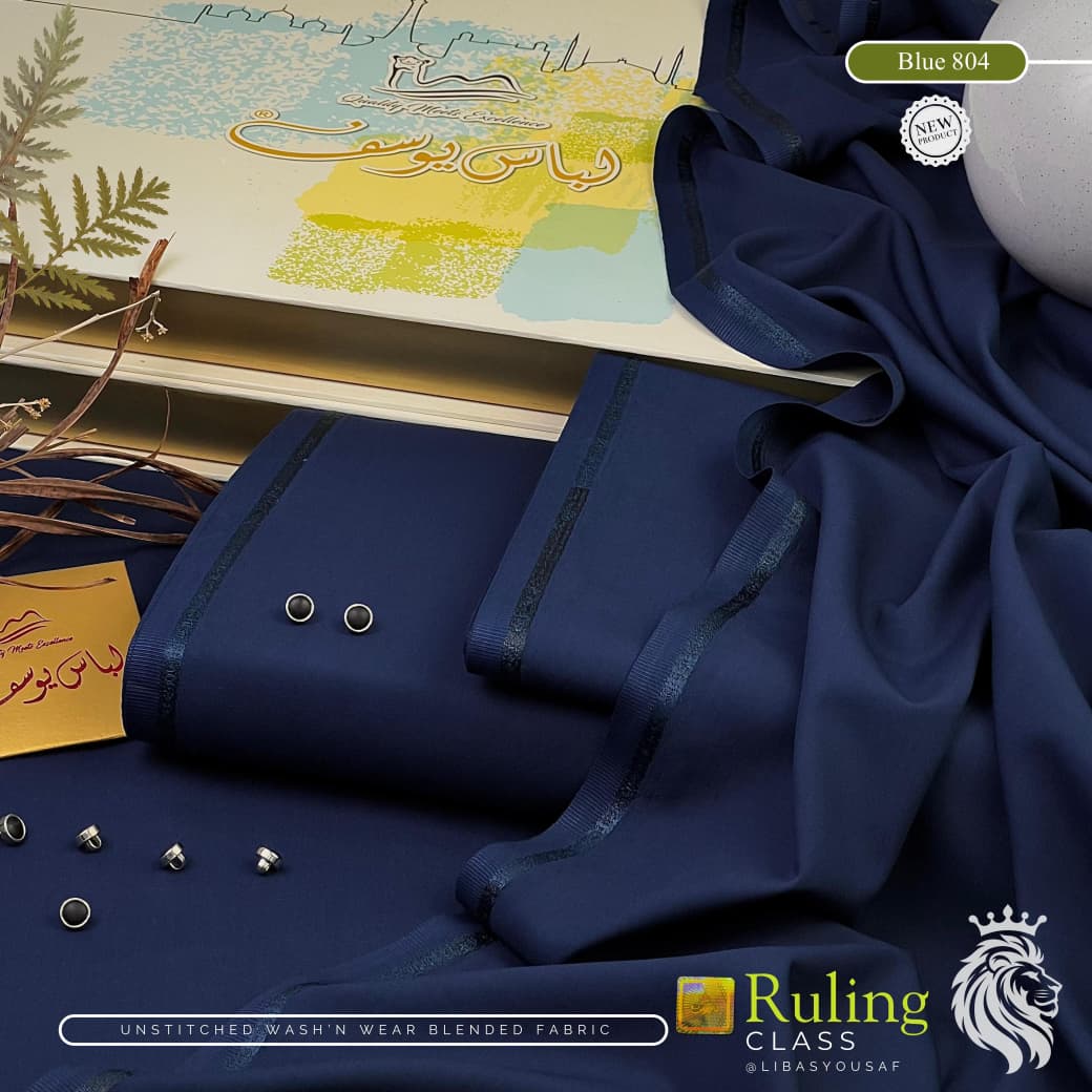 Libas-E-Yousaf | Luxury Men’s Wash & Wear Fabric ✨ | All Season Unstitched