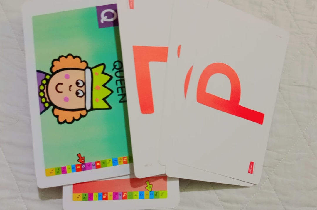 ABC 26 Flash Cards — Colourful English Alphabet Cards for Early Learning | Kids A to Z Letter Flash Card Set