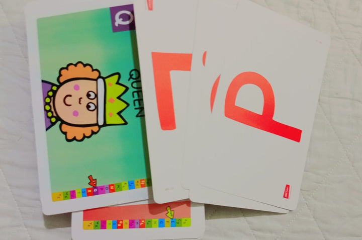 ABC 26 Flash Cards — Colourful English Alphabet Cards for Early Learning | Kids A to Z Letter Flash Card Set