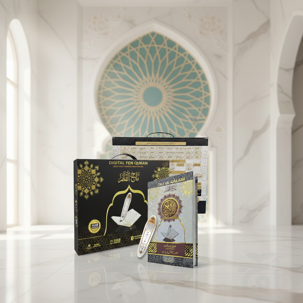 Digital Quran 16 Line Quran Pen Translation Digital Quran Pen Reader Colour Coded Quran With Pen PQ876D