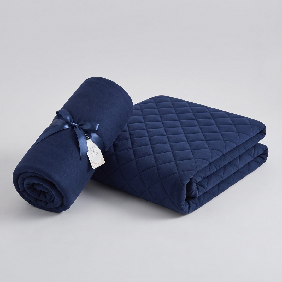 Double Bed Elastic Mattress Cover – Stretchable Fitted Bed Protector