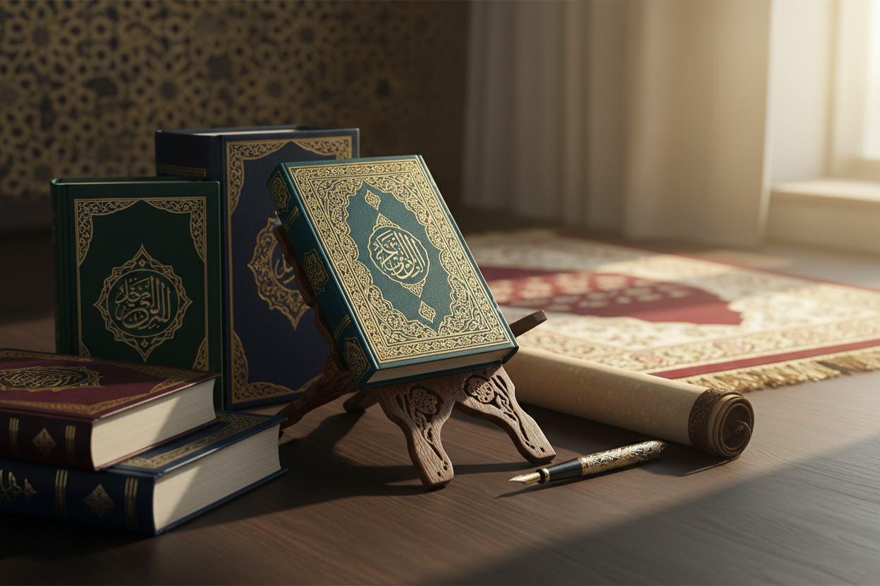 AGAIN AND ALSO USE PEN QURAN MORE STYLISH AND ISLAMIC LOOK