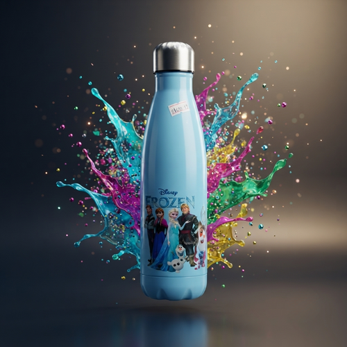 🧊 Disney Frozen Stainless Steel Insulated Water Bottle for Kids | Leakproof Vacuum Flask