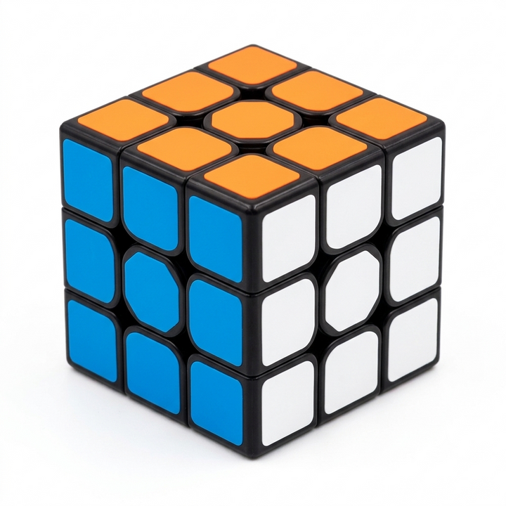 QYToys Professional Speed Cube — Smooth Turning Magic Puzzle Cube | Brain Teaser for Kids & Adults