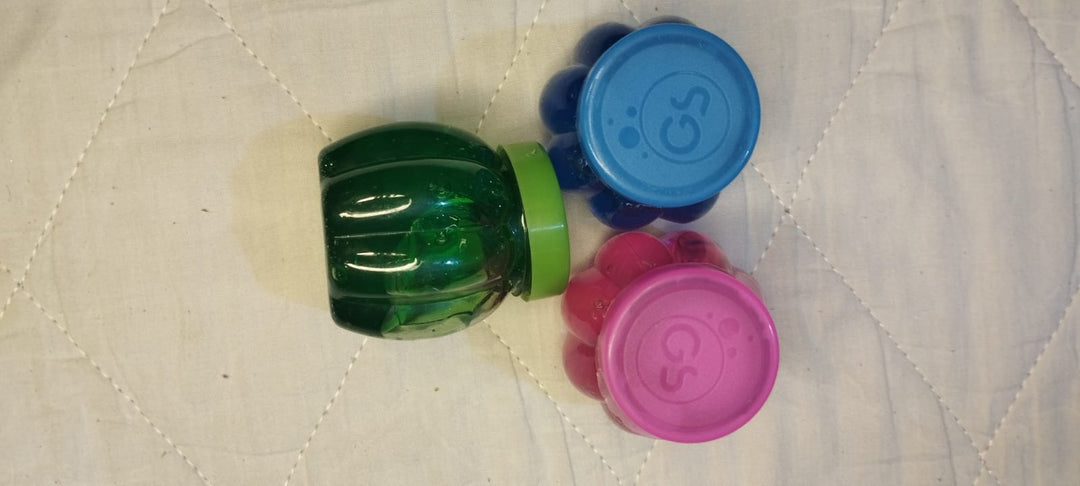 ✨ GS Collection Mini Scallop Slime Jar | Cute Flower Shaped Slime Container | Multiple Colors Available 🌸