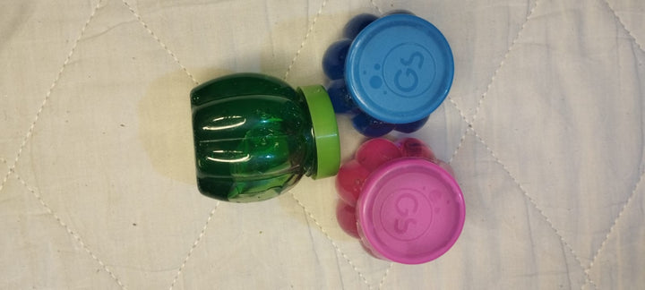 ✨ GS Collection Mini Scallop Slime Jar | Cute Flower Shaped Slime Container | Multiple Colors Available 🌸