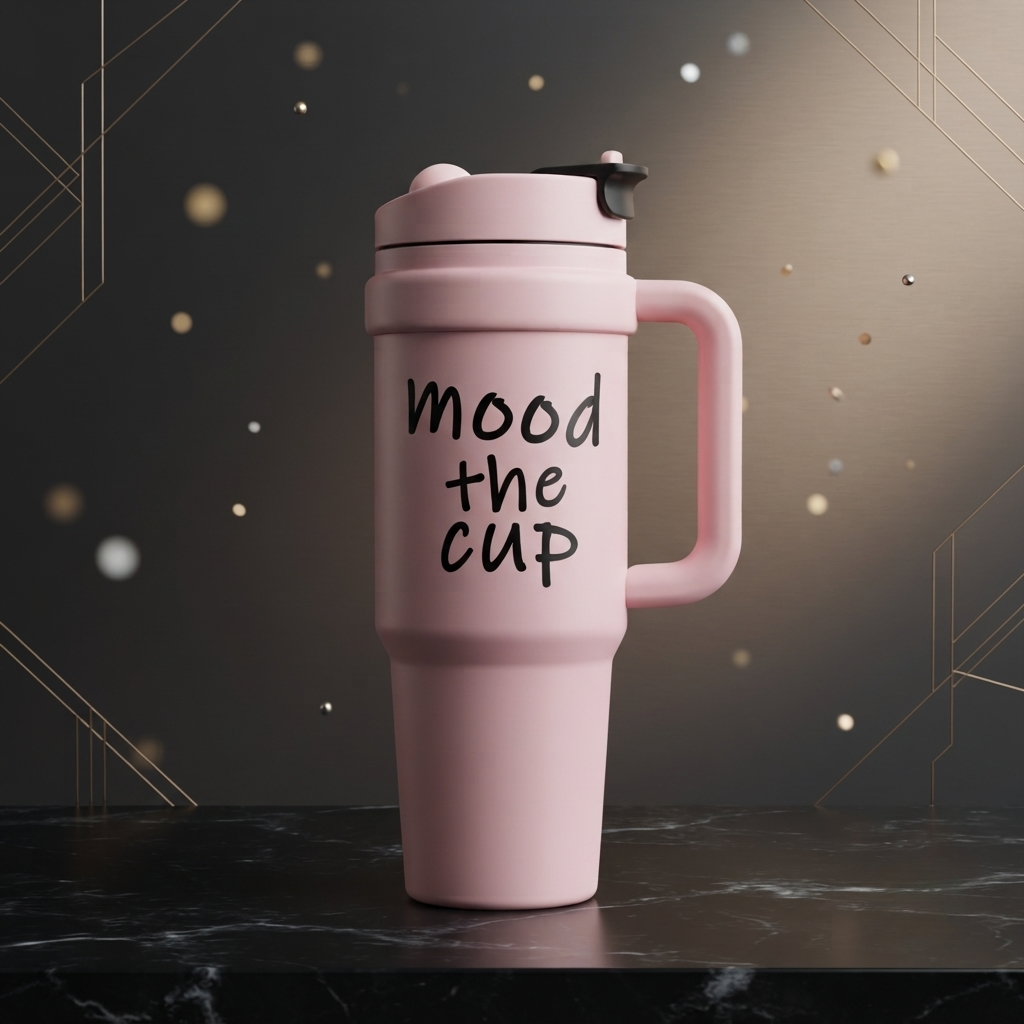 🥤 Premium Insulated Travel Tumbler with Handle & Straw Lid | Large Capacity