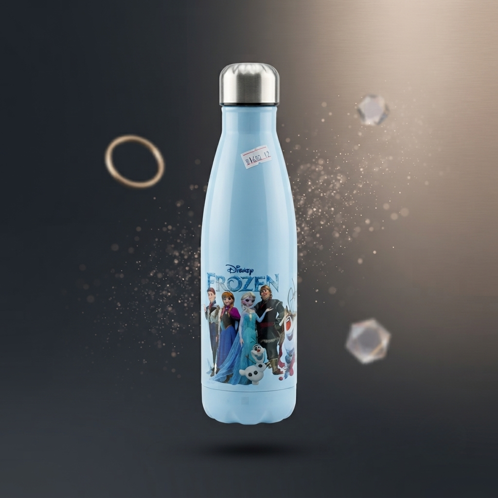 🧊 Disney Frozen Stainless Steel Insulated Water Bottle for Kids | Leakproof Vacuum Flask