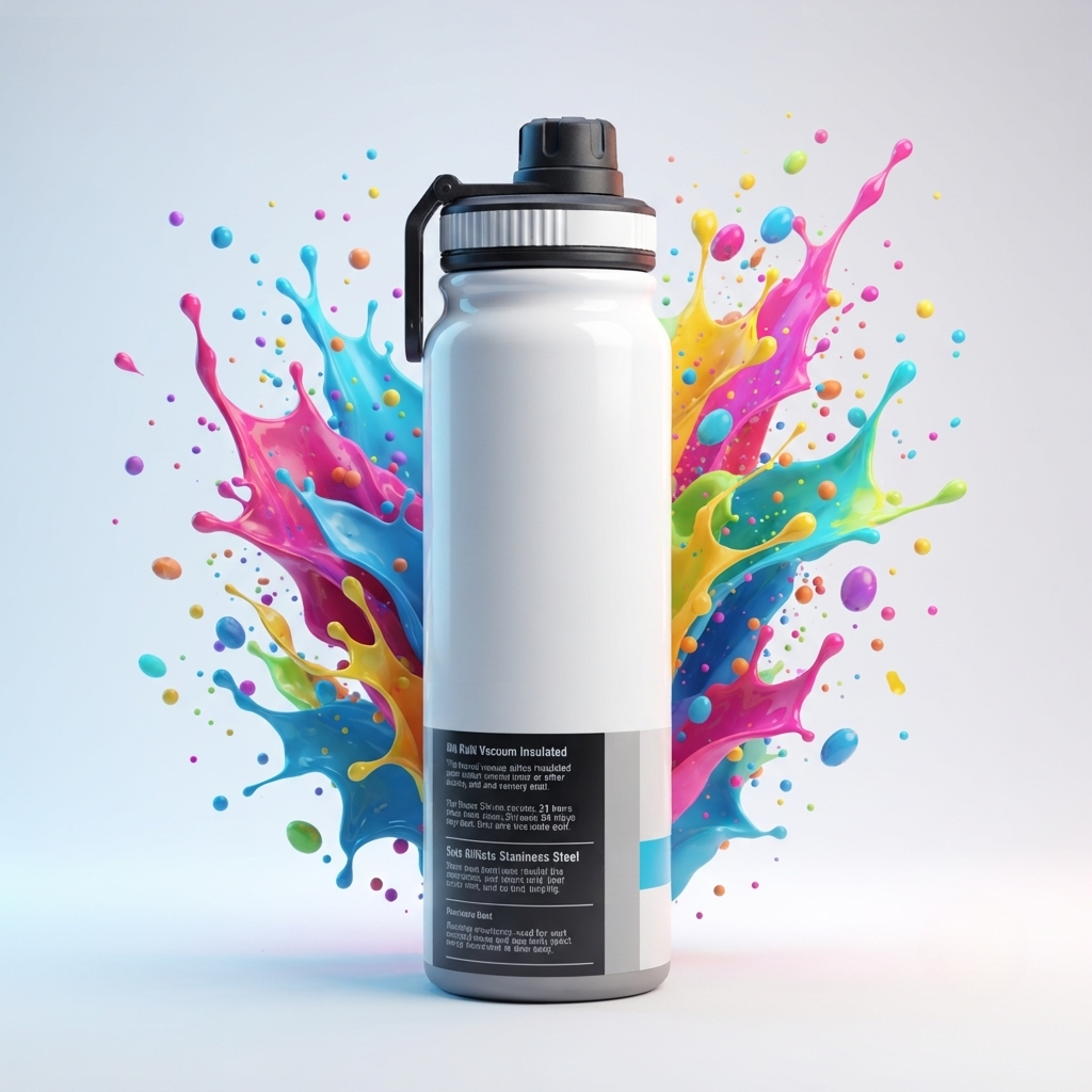 🥤 Premium Vacuum Insulated Stainless Steel Water Bottle | Leakproof Sports Flask
