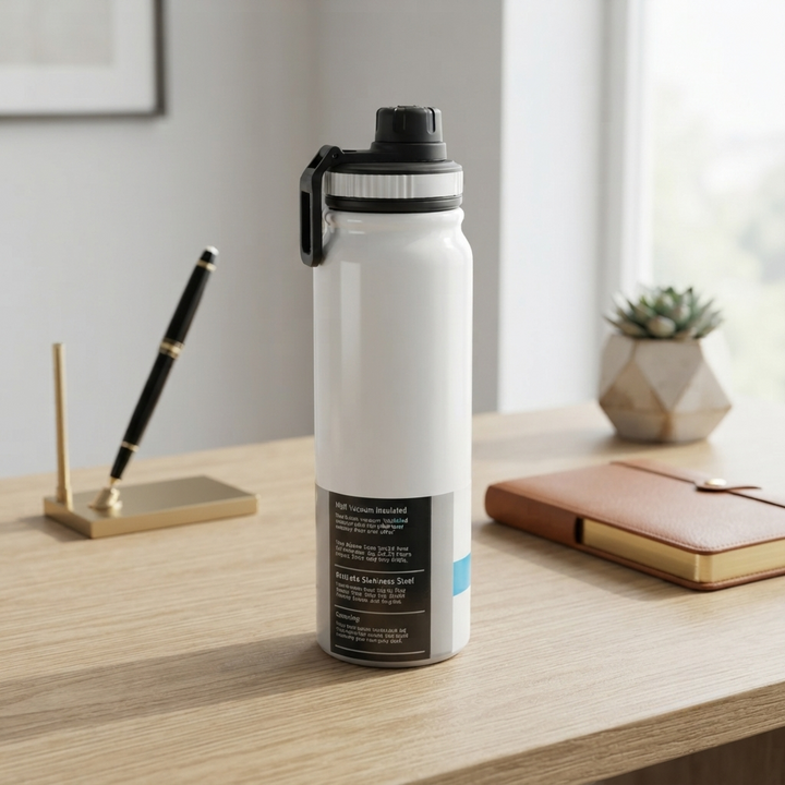 🥤 Premium Vacuum Insulated Stainless Steel Water Bottle | Leakproof Sports Flask