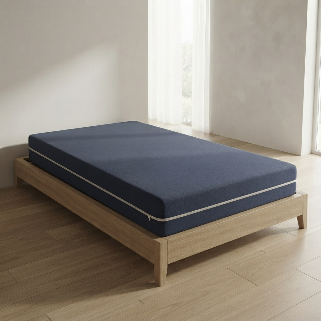 Single Bed Waterproof Mattress Protector with Zipper