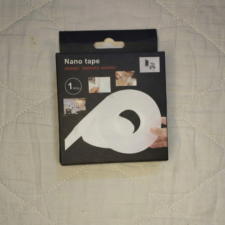 Nano Tape Reusable Double Sided Tape | Super Adhesion | Washable Removable Traceless | Invisible Strong Grip Tape
