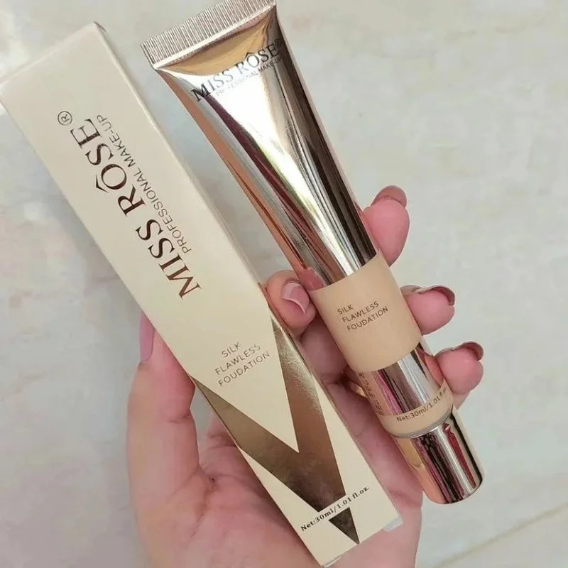 Fair | Miss Rose Silk Flawless Foundation | Long-Lasting Lightweight Liquid Foundation with Natural Radiant Finish